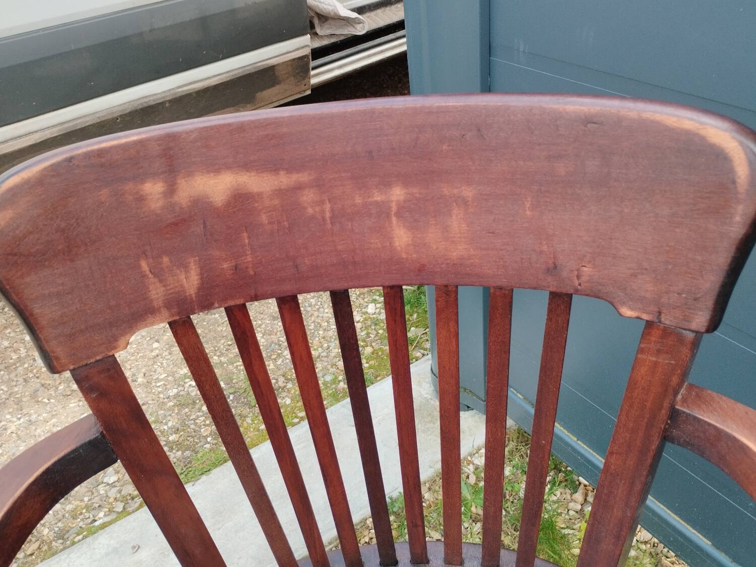 Fauteuil de bureau américain ancien