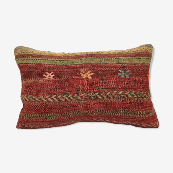 Coussin kilim fait main 12x20 pouces