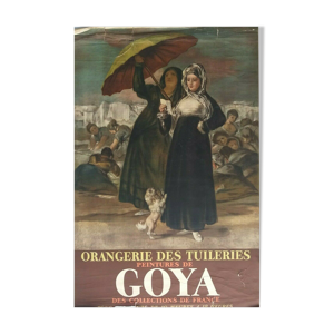 Affiche ancienne goya orangerie