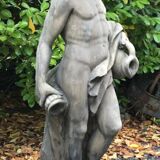 Reconstituted stone garden statue