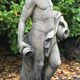 Reconstituted stone garden statue