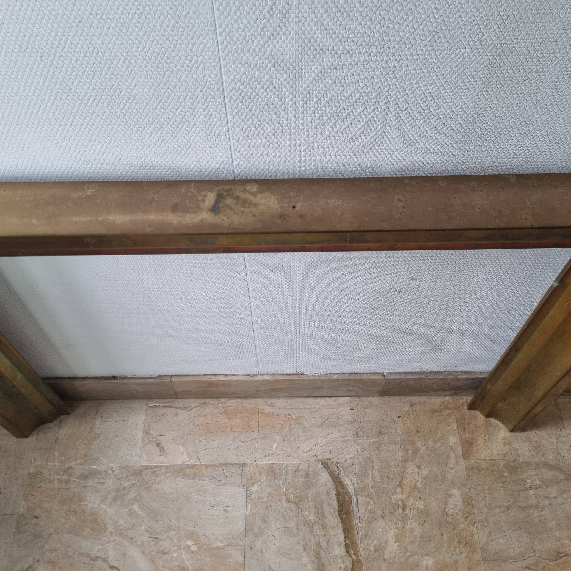 Chimney hood, brass from 1970