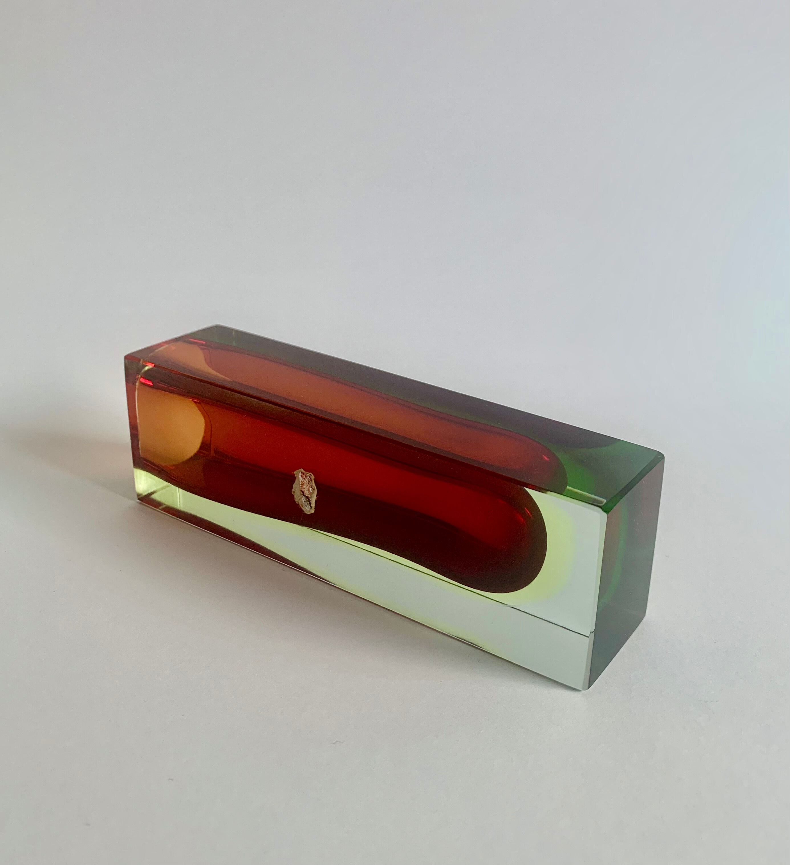 Vase by F. Poli for Murano, Italy, 1970s