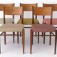 5 Lübke Chairs 1960s Germany Vintage