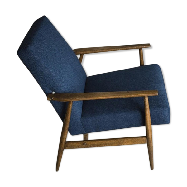 Fauteuil en vernis vintage 300-190 conçu par H. Lis. personnalisation