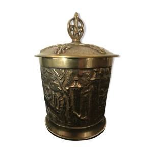 Pot à tabac en bronze Max Le Verrier