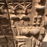 Authentic malian gate of dogon - african art - vintage
