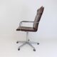 Rudolf Glatzel Leather Office Chair, Knoll