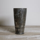 Antique brass lassi glass