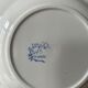 Lot de 9 assiettes creuses 1900 « Papillon » FF Pexonne
