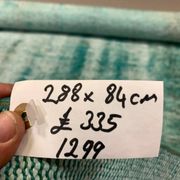 Tapis turc runner 288x84 cm laine vintage