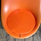 Vintage “Polaris” armchair by Pierre Guariche for Meurop 1960, designer swivel seat furniture