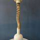 Vintage mid-century beige Dijkstra pendant lamp