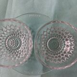 Salière double en verre Duralex