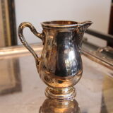 Silver metal tea and coffee set