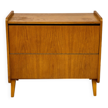 Vintage Bedding Cabinet 1960s Czechoslovakia