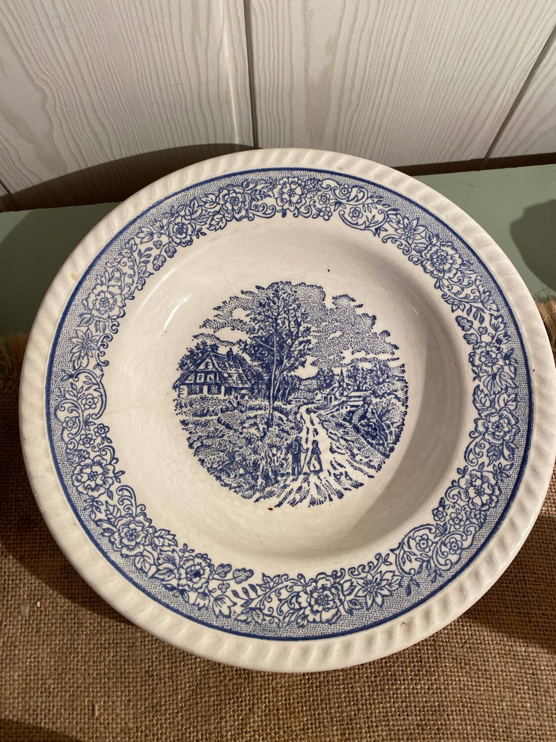 Antique English plates
