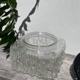 Round wall or ceiling light in glass