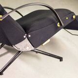 First Edition Osvaldo Borsani P40 Adjustable Tecno Lounge Chair, Italy 50s