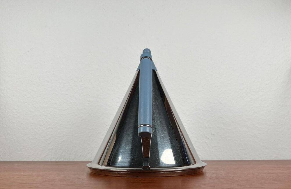 Postmodern German stainless steel kettle by Fissler, 1980s.