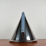 Postmodern German stainless steel kettle by Fissler, 1980s.