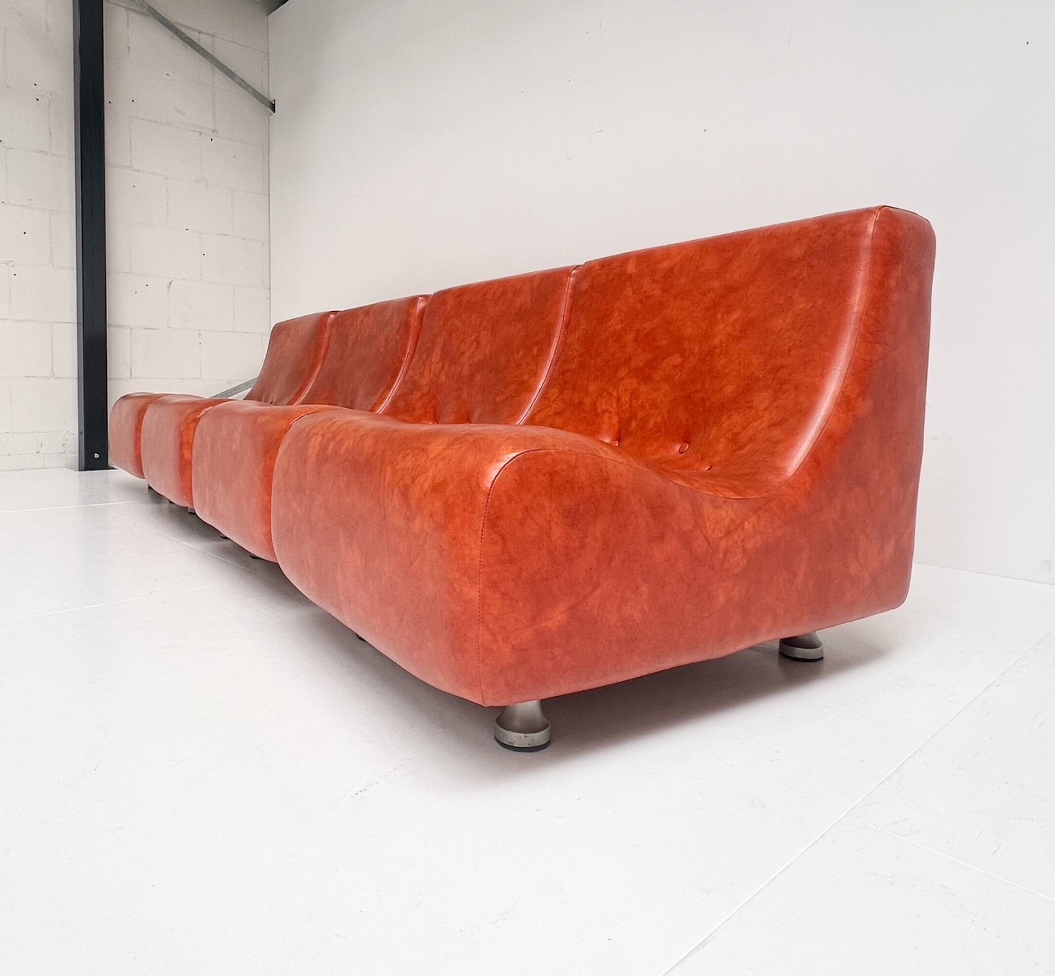 Vintage modular italian sofa, 1970’s