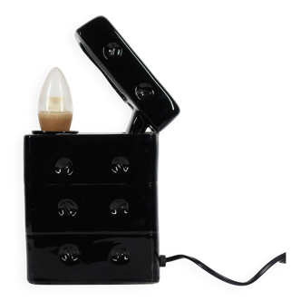 Black Ceramic Lighter Lamp