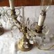 Paire de girandoles en bronze vers 1940