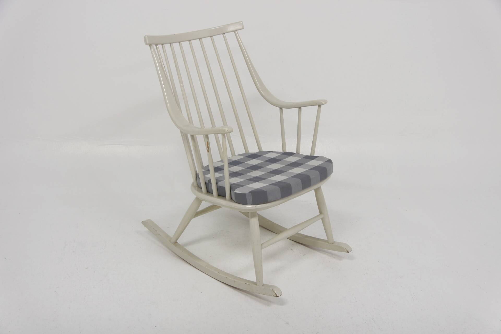 Scandinavian rocking chair "Bohem", Lena Larsson, Sweden, 1960