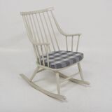 Scandinavian rocking chair "Bohem", Lena Larsson, Sweden, 1960