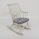 Scandinavian rocking chair "Bohem", Lena Larsson, Sweden, 1960