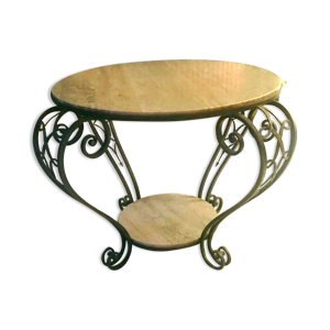 table basse Art Déco - fer