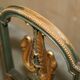 Paire Antique Chaises d'Appoint William Kent Empire Sculptées en Cygne