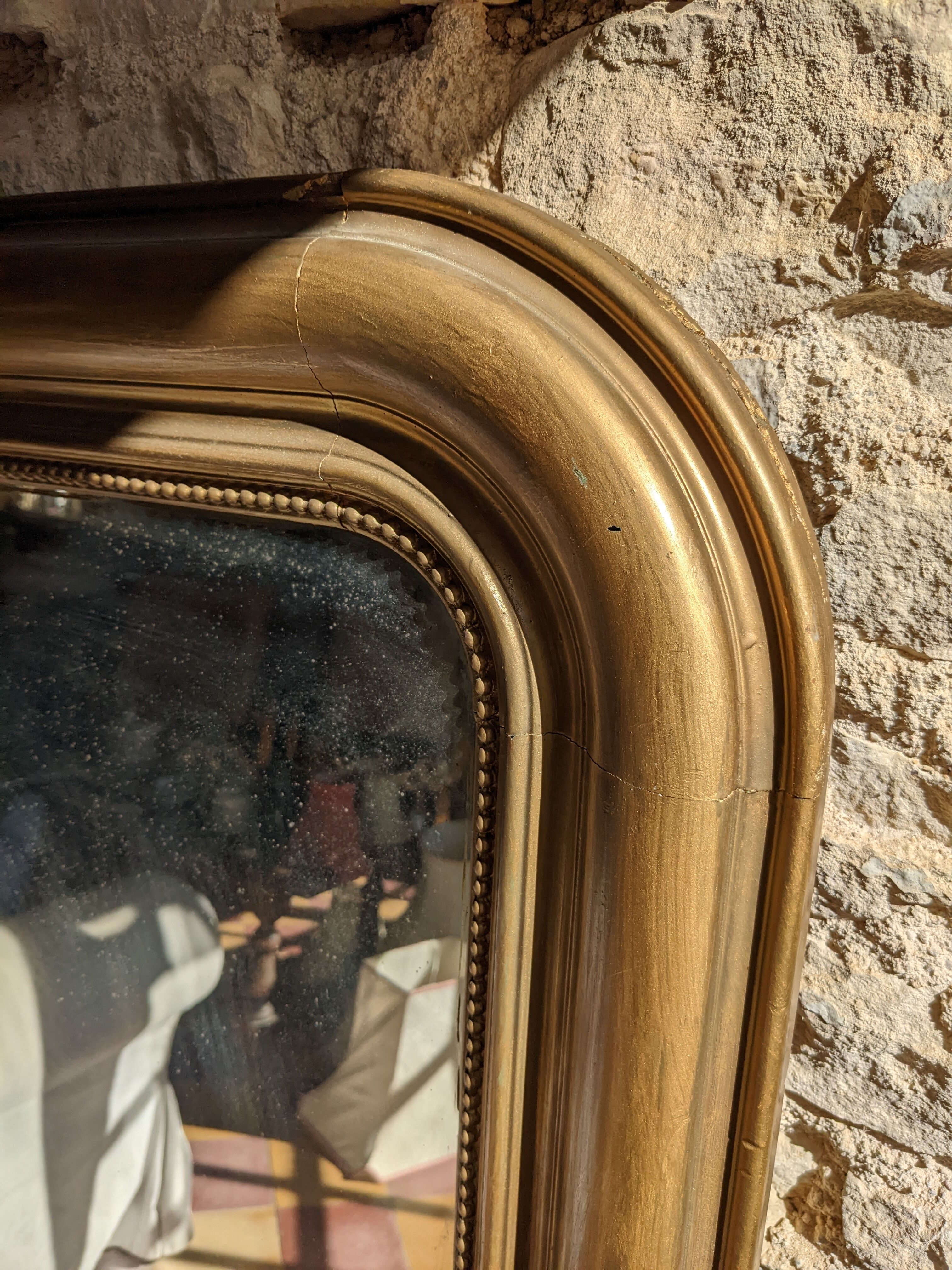 Antique mirror Louis Philippe 90x140cm