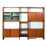 Ry100 Wall System in Teak by Hans J. Wegner for Ry Møbler