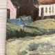 Oil on vintage panel