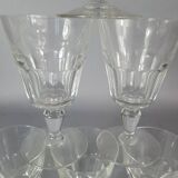 6 Baccarat crystal wine glasses in perfect condition S820