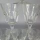 6 Baccarat crystal wine glasses in perfect condition S820