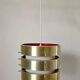 Rare Midcentury Pendant in style of Jo Hammerborg, Denmark, 1970s