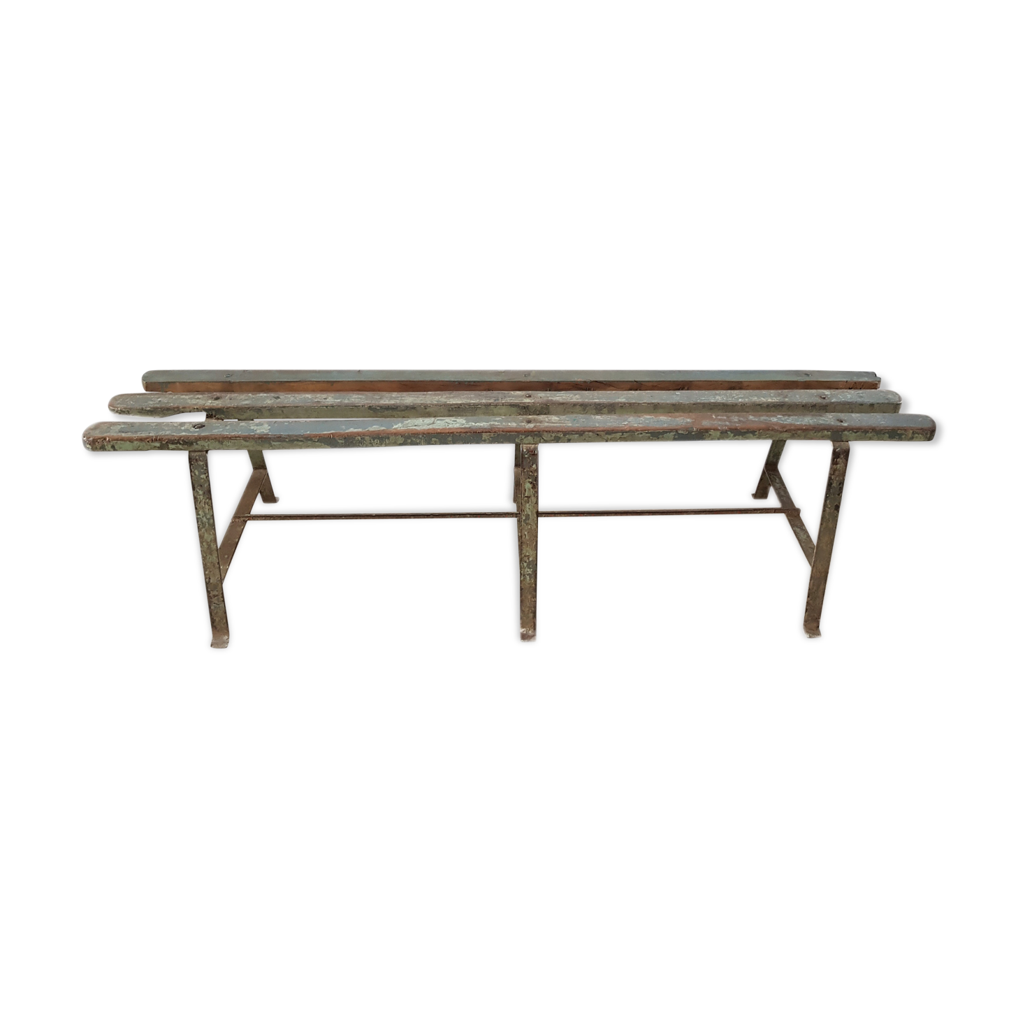 Former clubhouse bench