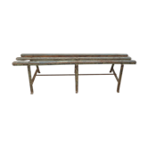 Former clubhouse bench