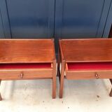 Paire de chevets scandinaves
