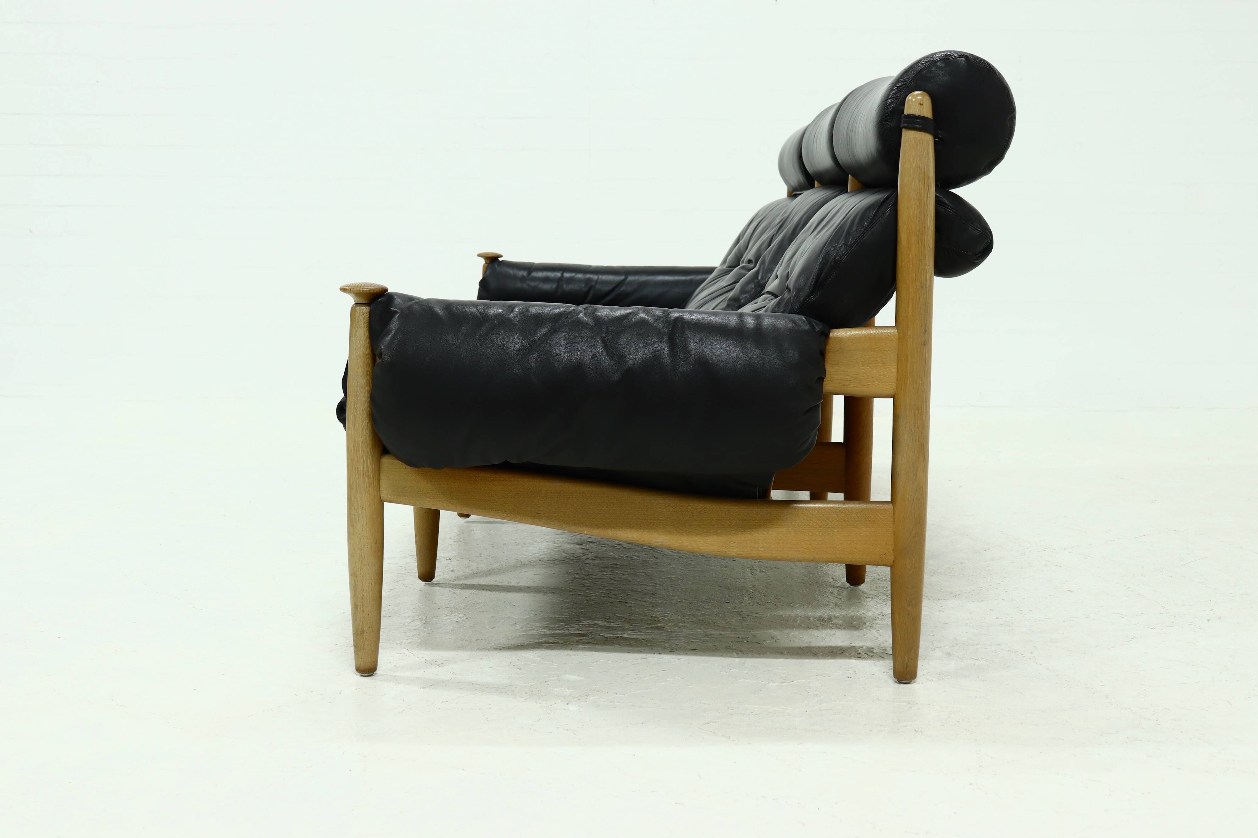 Scandinavian Three Seater Sofa by Eric Merthen for Ire Möbler 1960s