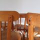 Lot de 10 chaises bistrot baumann