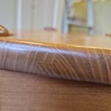 Solid elm bedside table