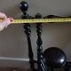 Napoleon III style wall-mounted coat rack