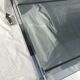 Rolling service chrome smoked glass dark grey