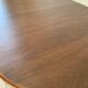 Table danoise ovale extensible en teck, années 60