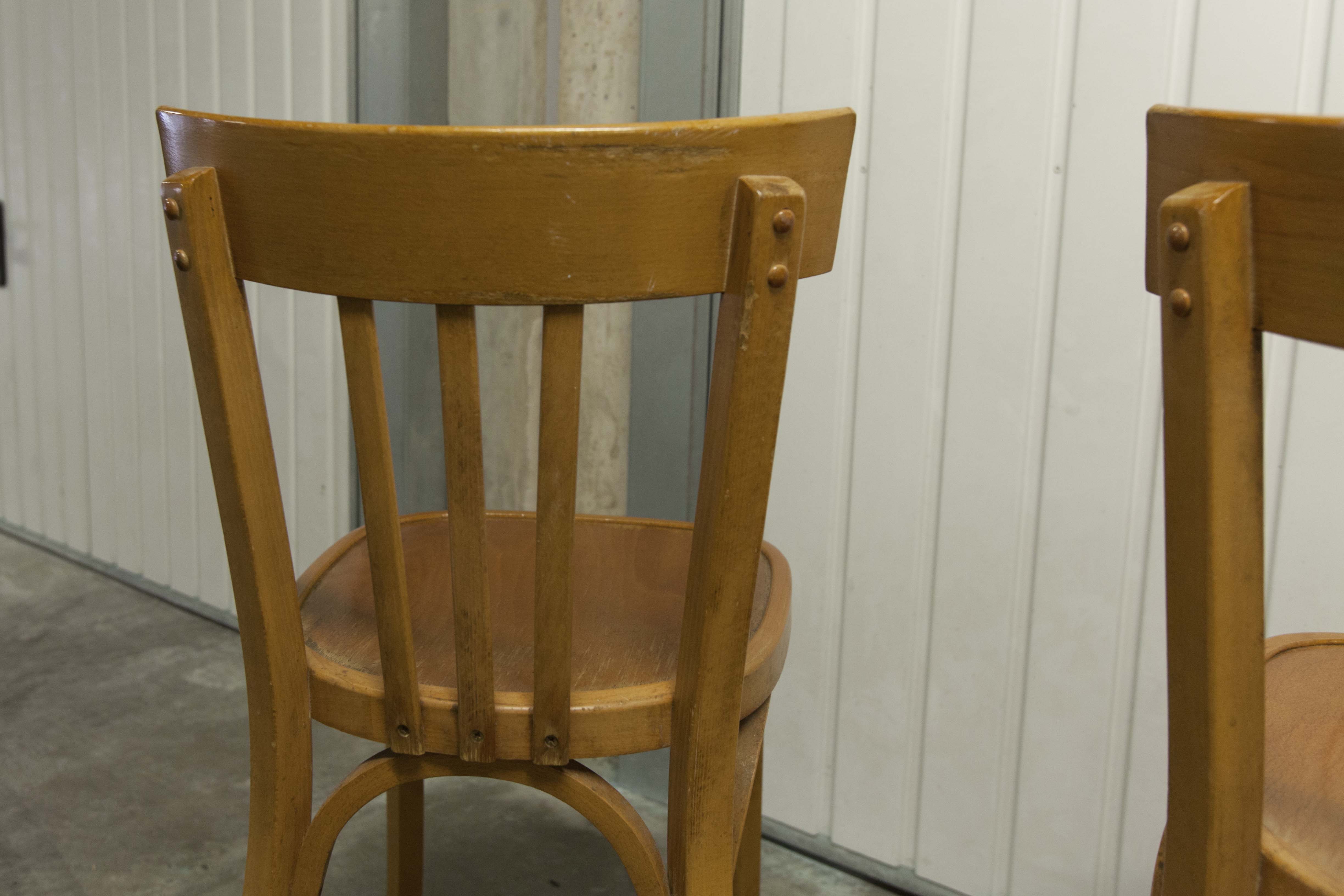 Set of 4 chairs baumann 1981