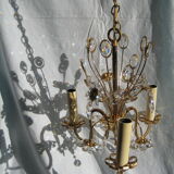 Chandelier with tassels